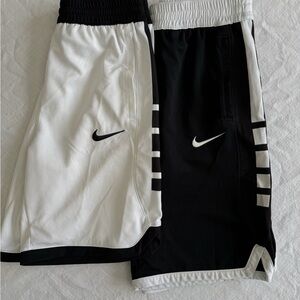 Nike Dri-Fit Boys Basketball Athletic Shorts - Lot of 2 - Large & XL 14 16 18